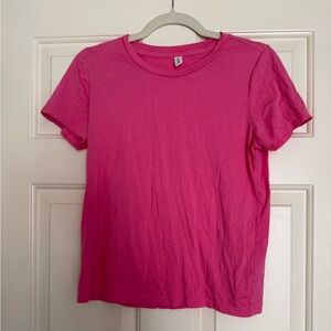 BP Bright Pink Crew Neck Tee